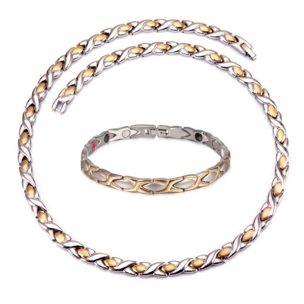 earrings & necklace cross jewelry set for men women magnetic long bracelet benefits gold therapy arthritis sets health, Silver
earrings & necklace cross jewelry set for men women magnetic long bracelet benefits gold therapy arthritis sets health, Silver