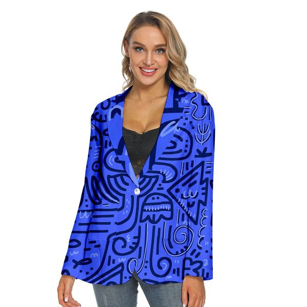 fashionable ladies suit riman marine animal coat spring autumn printing leisure trend men's and women's suits, White;black
fashionable ladies suit riman marine animal coat spring autumn printing leisure trend men's and women's suits, White;black