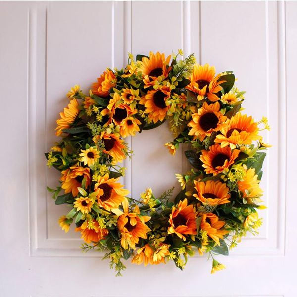 decorative flowers & wreaths artificial sunflower garland fall front door wreath summer spring decoration home ornament wedding
decorative flowers & wreaths artificial sunflower garland fall front door wreath summer spring decoration home ornament wedding