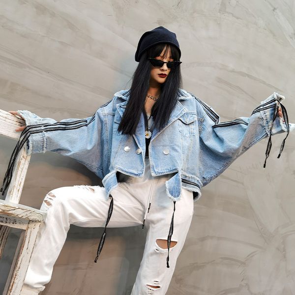 jackets denim jacket female korean fashion spring and autumn wild loose short suit collar retro hong kong style top, Black;brown
jackets denim jacket female korean fashion spring and autumn wild loose short suit collar retro hong kong style top, Black;brown