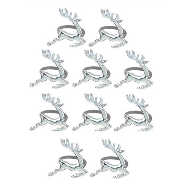 10pcs silver deer meal buckle room restaurant el western napkin ring paper towel rings
10pcs silver deer meal buckle room restaurant el western napkin ring paper towel rings