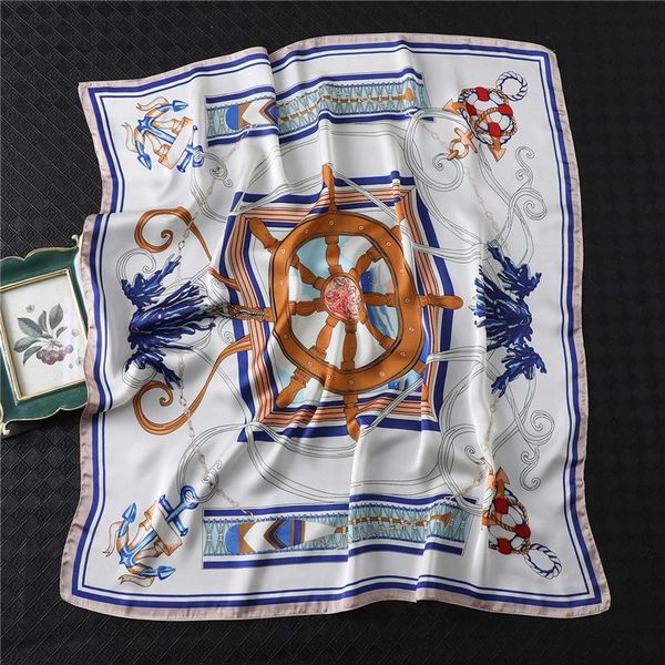 scarves silk square scarf women print hair band foulard female bandana neckerchief lady shawls and wraps 2021, Blue;gray
scarves silk square scarf women print hair band foulard female bandana neckerchief lady shawls and wraps 2021, Blue;gray