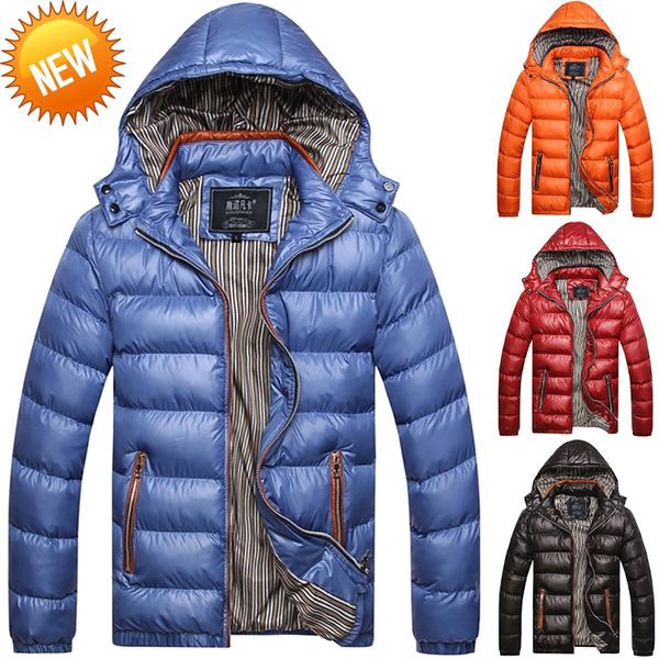 plus size mens windproof puffer hoodie coat winter warmer quilted padded jacket, Black
plus size mens windproof puffer hoodie coat winter warmer quilted padded jacket, Black