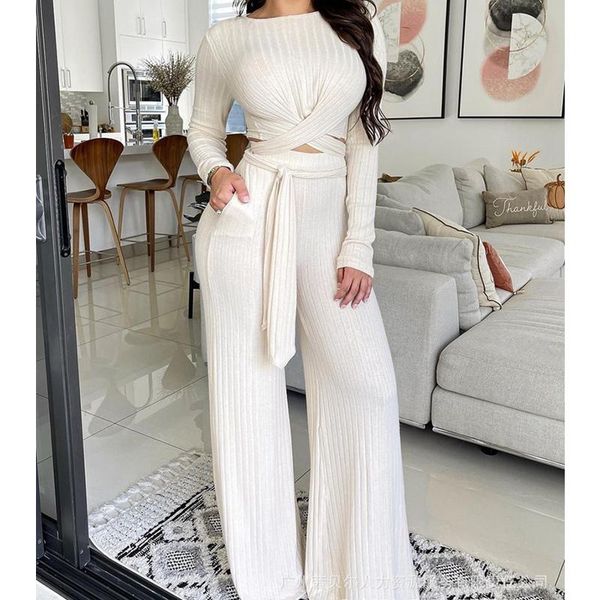 women's two piece pants wepbel casual short solid color ladies clothing beige crossover wide leg suit women 2 sets outfits, White
women's two piece pants wepbel casual short solid color ladies clothing beige crossover wide leg suit women 2 sets outfits, White