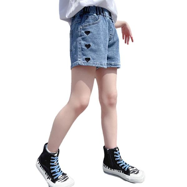 jeans girl heart pattern girl's casual style kids summer children's clothing 6 8 10 12 14, Blue
jeans girl heart pattern girl's casual style kids summer children's clothing 6 8 10 12 14, Blue