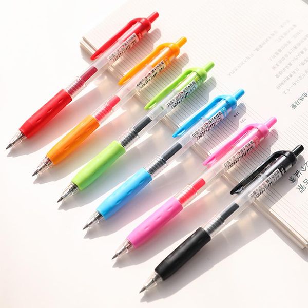 gel pens 8 colors quick-drying press pen 0.5mm student writing tool black ink blue red office supplies signature
gel pens 8 colors quick-drying press pen 0.5mm student writing tool black ink blue red office supplies signature