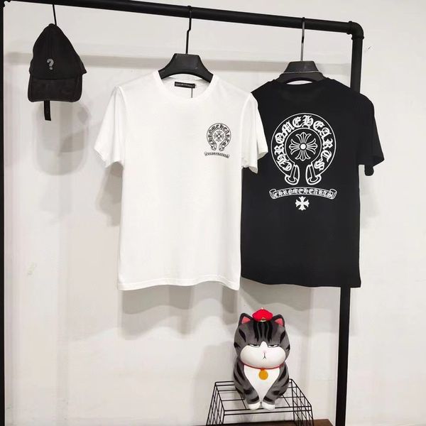 straight hair chrome/hearts heart crosin horseshoe sanskrit printed couple short sleeve t-shirt is made of 220g 40pcs double yarn cotton, White;black
straight hair chrome/hearts heart crosin horseshoe sanskrit printed couple short sleeve t-shirt is made of 220g 40pcs double yarn cotton, White;black