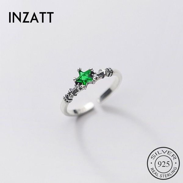 cluster rings inzareal 925 sterling silver green zircon star adjustable ring for fashion women party fine jewelry cute accessories, Golden;silver
cluster rings inzareal 925 sterling silver green zircon star adjustable ring for fashion women party fine jewelry cute accessories, Golden;silver