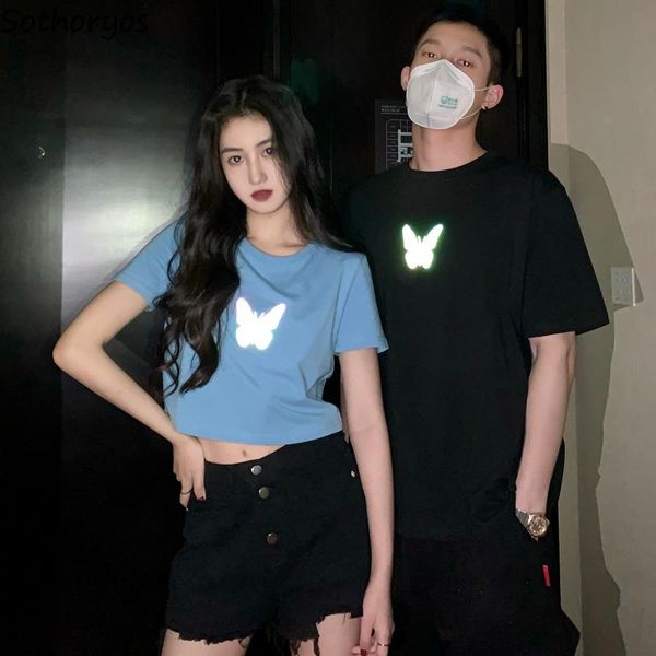 women's t-shirt short sleeve t-shirts women reflective print crop hip hop all-match streetwear chic ins ulzzang couple summer fashion c, White
women's t-shirt short sleeve t-shirts women reflective print crop hip hop all-match streetwear chic ins ulzzang couple summer fashion c, White