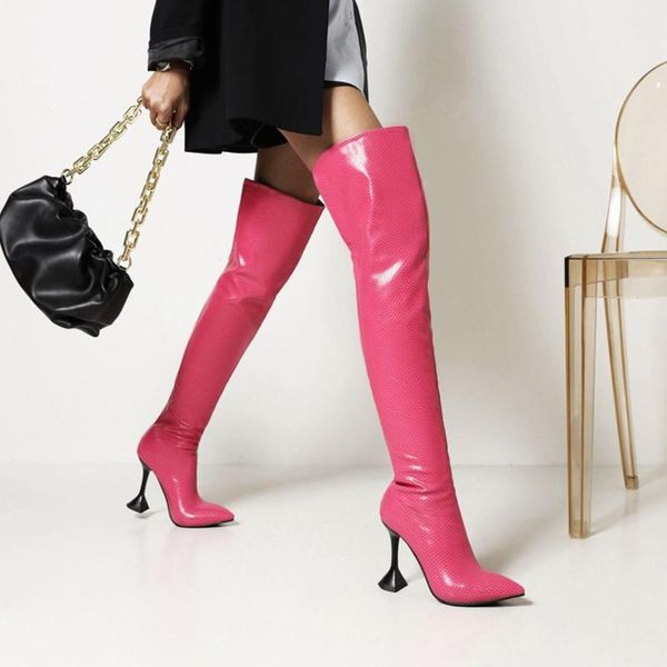 boots stripper heels for crossdresser overtheknees womens stiletto ultra high heel night club party shoes pink footwear, Black
boots stripper heels for crossdresser overtheknees womens stiletto ultra high heel night club party shoes pink footwear, Black