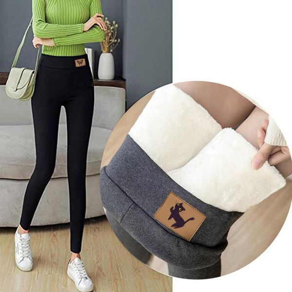women's pants & capris 2021 winter fashion thick pencil for women elastic mid waist ankle length animal pattern pantalon femme, Black;white
women's pants & capris 2021 winter fashion thick pencil for women elastic mid waist ankle length animal pattern pantalon femme, Black;white
