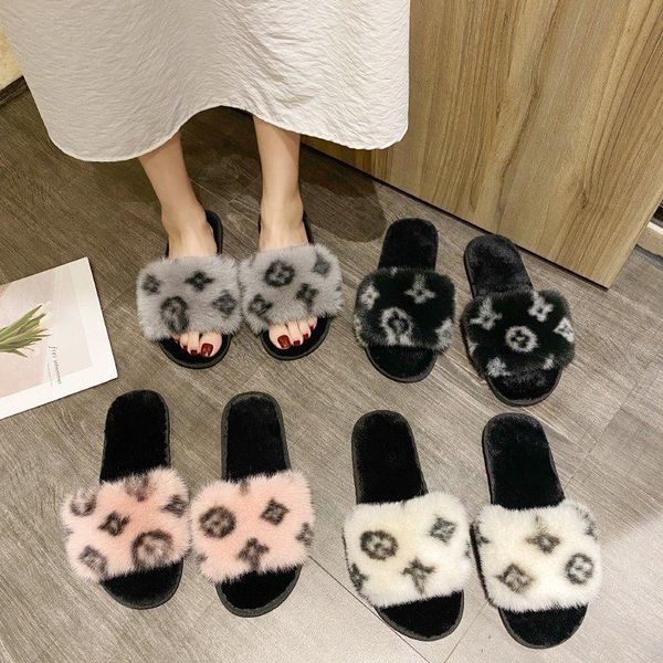 slippers women summer flat faux fur bottom indoor home outdoor non-slip soft ins tide to wear cool, Black
slippers women summer flat faux fur bottom indoor home outdoor non-slip soft ins tide to wear cool, Black