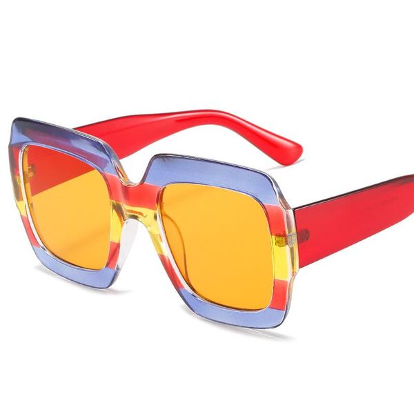 sunglasses trend personality color matching for man vintage square oversized frame gradient shades women gafas de sol uv400, White;black
sunglasses trend personality color matching for man vintage square oversized frame gradient shades women gafas de sol uv400, White;black