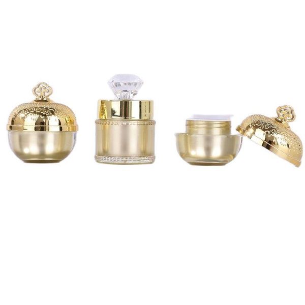 storage bottles & jars 5g gold acrylic jar empty cosmetic packaging bottle 10g round container cream filling 20pieces
storage bottles & jars 5g gold acrylic jar empty cosmetic packaging bottle 10g round container cream filling 20pieces