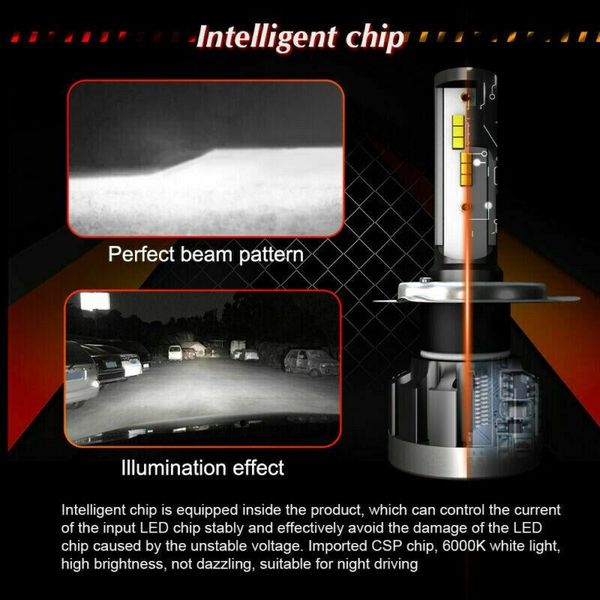 car headlights h4 bulb high low headlight ip68 led lamp 200w universal 360° 550000lm auto
car headlights h4 bulb high low headlight ip68 led lamp 200w universal 360° 550000lm auto