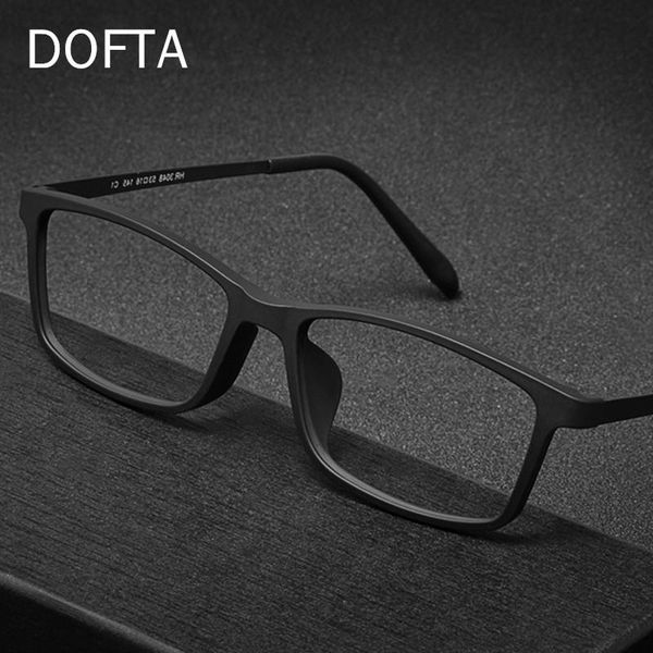 fashion sunglasses frames dofta pure titanium optical eyeglasses frame men women square ultralight tr myopia glasses prescription 5386, Black
fashion sunglasses frames dofta pure titanium optical eyeglasses frame men women square ultralight tr myopia glasses prescription 5386, Black