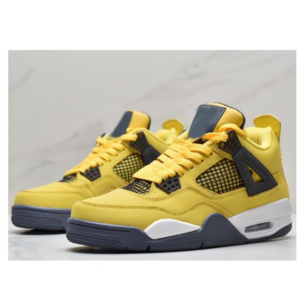 2021 release 4 thunder tour basketball sports shoes lightnings 4s yellow white-dark blue grey outdoor mens sneakers with box ct8527-700 size
2021 release 4 thunder tour basketball sports shoes lightnings 4s yellow white-dark blue grey outdoor mens sneakers with box ct8527-700 size