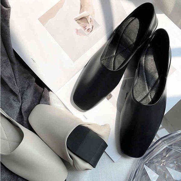 dress shoes soft leather suqare toe grandma shoes woman slip on loafers anti-skid ballerina casual 2-ways wearing ballet flats ladies 39jf, Black
dress shoes soft leather suqare toe grandma shoes woman slip on loafers anti-skid ballerina casual 2-ways wearing ballet flats ladies 39jf, Black
