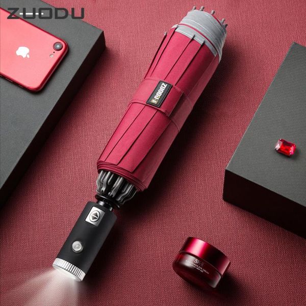 umbrellas zuodu led windproof umbrella reverse automatic men reflective folding business strong car paraguas drop 
umbrellas zuodu led windproof umbrella reverse automatic men reflective folding business strong car paraguas drop
