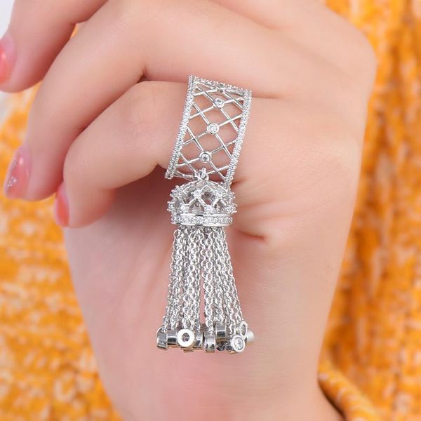 wedding rings missvikki openning adjustable clear austrian crystal chains bridal engagement brand fingers accessories, Slivery;golden
wedding rings missvikki openning adjustable clear austrian crystal chains bridal engagement brand fingers accessories, Slivery;golden