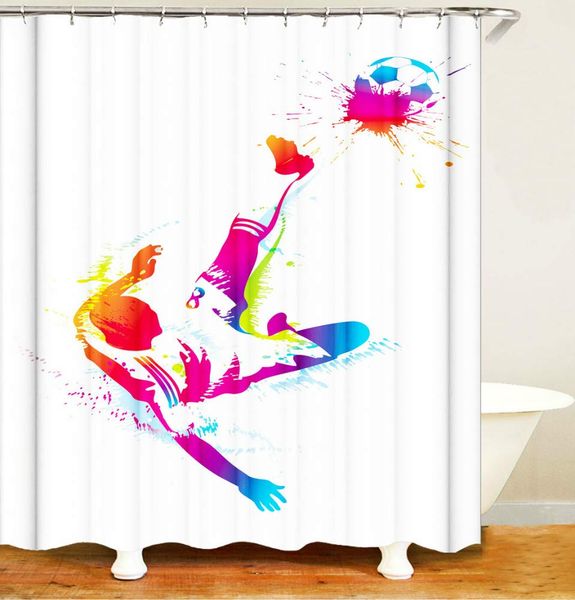football comics abstract art privacy friendly shower curtain, printed shower curtain in multiple colors
football comics abstract art privacy friendly shower curtain, printed shower curtain in multiple colors