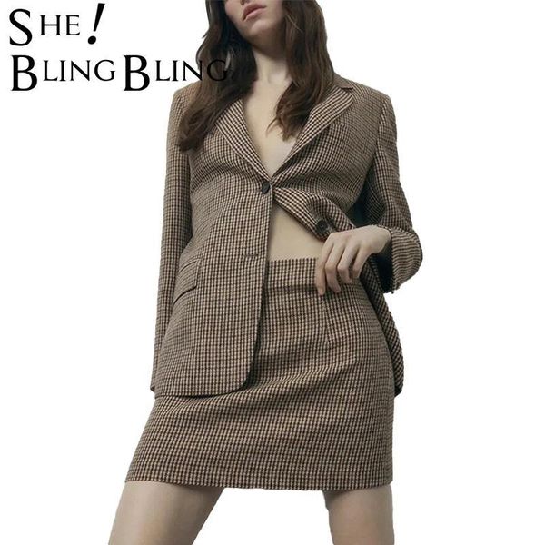 womens plaid blazer sets turn down collar short skirts spring office lady basic sweatshirts suits jacket 210523, White;black
womens plaid blazer sets turn down collar short skirts spring office lady basic sweatshirts suits jacket 210523, White;black