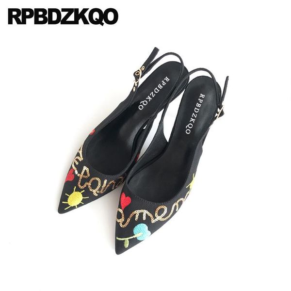 dress shoes slingback designer heels women luxury 2021 size 4 34 high 3 inch embroidered unique black fashion pointed toe pumps thin
dress shoes slingback designer heels women luxury 2021 size 4 34 high 3 inch embroidered unique black fashion pointed toe pumps thin