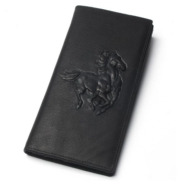 wallets men black horse relief stamp 100% genuine leather long wallet men's travel hand purse for, Red;black
wallets men black horse relief stamp 100% genuine leather long wallet men's travel hand purse for, Red;black