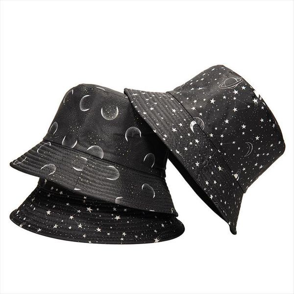 constellation galaxy stars print panama hat cap reversible bucket summer sun hats for women men gorro, Blue;gray
constellation galaxy stars print panama hat cap reversible bucket summer sun hats for women men gorro, Blue;gray