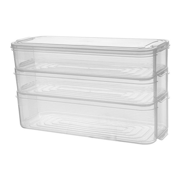 large-capacity kitchen three-layer refrigerated mixed grain storage box bottles & jars
large-capacity kitchen three-layer refrigerated mixed grain storage box bottles & jars