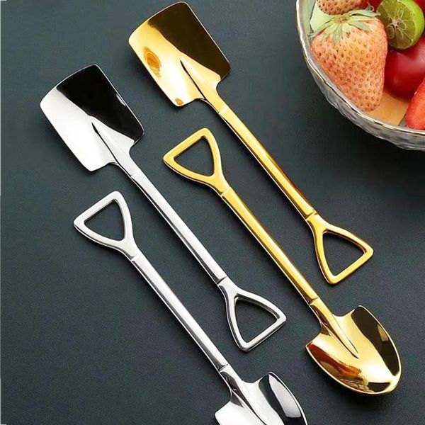 spoons 1pcs/4pcs coffee spoon cutlery set stainless steel shovel-shaped ice cream dessert creative tea-spoon fashion tableware
spoons 1pcs/4pcs coffee spoon cutlery set stainless steel shovel-shaped ice cream dessert creative tea-spoon fashion tableware