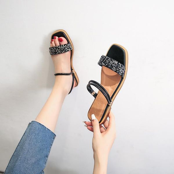 slippers brand 2021 summer for women fashion slides flats shoes casual slip-on plus size high quality, Black
slippers brand 2021 summer for women fashion slides flats shoes casual slip-on plus size high quality, Black