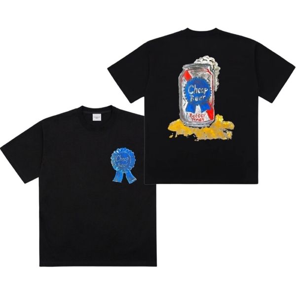 hand painted street trendsetter pullover short sleeve t-shirt printed men's and women's loose round neck special non, White;black
hand painted street trendsetter pullover short sleeve t-shirt printed men's and women's loose round neck special non, White;black