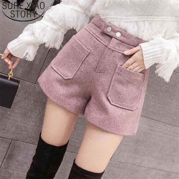 high waist shorts autumn winter fashion women casual harajuku pockets chic pink black apricot 6307 210421, White;black
high waist shorts autumn winter fashion women casual harajuku pockets chic pink black apricot 6307 210421, White;black