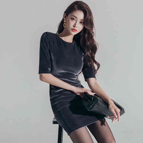 dresses ol elegant bodycon veet women winter simple pencil sheath bottoming es casual o-neck work wear vestidos, Black;gray
dresses ol elegant bodycon veet women winter simple pencil sheath bottoming es casual o-neck work wear vestidos, Black;gray
