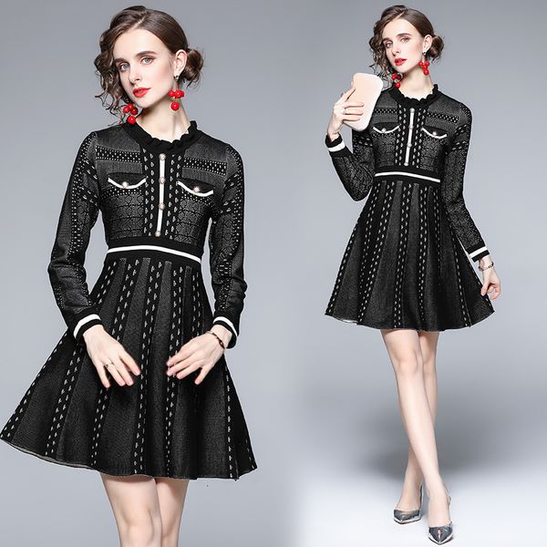 age reduced autumn dress small 2021 french waist closing temperament fragrance slim fit knitted bottomed skirt, Black;gray
age reduced autumn dress small 2021 french waist closing temperament fragrance slim fit knitted bottomed skirt, Black;gray