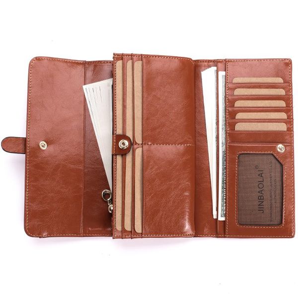 wallets antimagnetic leather cuttings mid-length genuine rfid women's wallet clutch bag, Red;black
wallets antimagnetic leather cuttings mid-length genuine rfid women's wallet clutch bag, Red;black