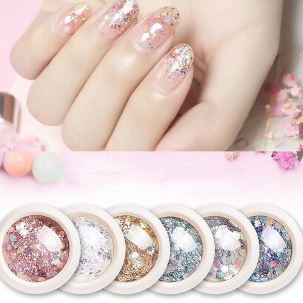 nail art kits 8 boxes/set 3d powders sparkly hexagon glitter flakes sequins blue silver diy decoration polish tools
nail art kits 8 boxes/set 3d powders sparkly hexagon glitter flakes sequins blue silver diy decoration polish tools