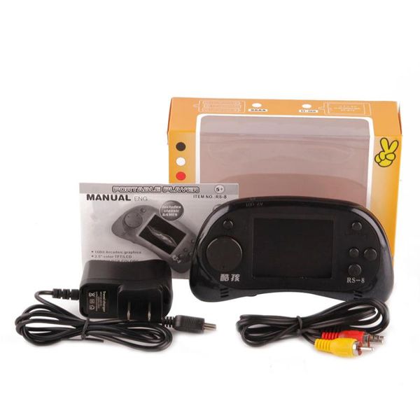 coolboy rs-8 2.5 inch tft display handheld built-in 260 with av cable support tv portable players game
coolboy rs-8 2.5 inch tft display handheld built-in 260 with av cable support tv portable players game