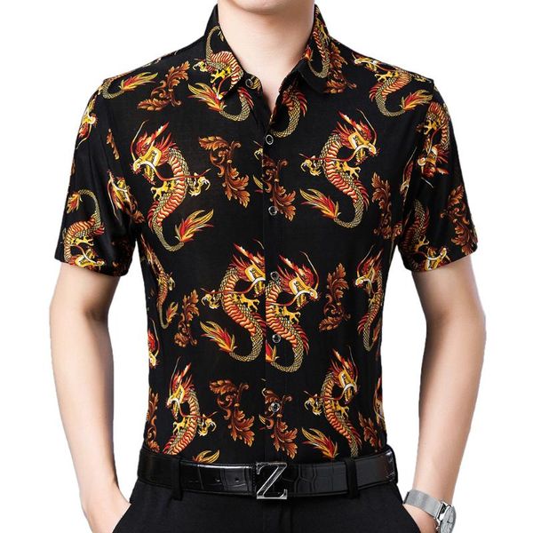 men's casual shirts 2021 fashion summer short sleeve mens clothing luxury hawaiian print shirt for men vintage streetwear dress 1072, White;black
men's casual shirts 2021 fashion summer short sleeve mens clothing luxury hawaiian print shirt for men vintage streetwear dress 1072, White;black