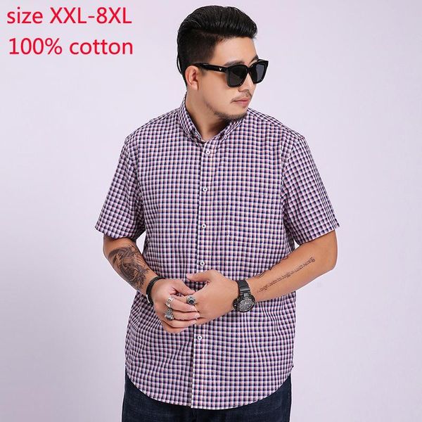 arrival fashion 100%cotton super large men short sleeve loose yarn dyed casual shirts plaid plus size 2xl 3xl4xl5xl6xl7xl8xl men's, White;black
arrival fashion 100%cotton super large men short sleeve loose yarn dyed casual shirts plaid plus size 2xl 3xl4xl5xl6xl7xl8xl men's, White;black