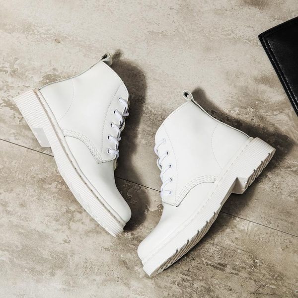 boots low heel white boots, female british big flat bottomed short lovers' motorcycle and, Black
boots low heel white boots, female british big flat bottomed short lovers' motorcycle and, Black