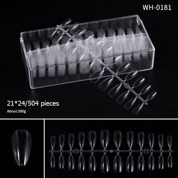 504pcs stiletto long nails transparent clear art diy acrylic uv gel manicures artificial fake nail plastic press on false, Red;gold
504pcs stiletto long nails transparent clear art diy acrylic uv gel manicures artificial fake nail plastic press on false, Red;gold