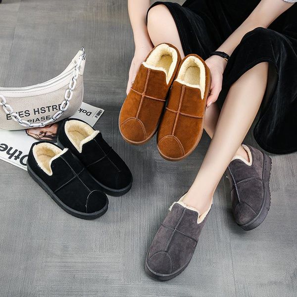 boots large size 41 women's shoes 2021 winter short round toe thick bottom plus velvet warm plush cotton snow, Black
boots large size 41 women's shoes 2021 winter short round toe thick bottom plus velvet warm plush cotton snow, Black