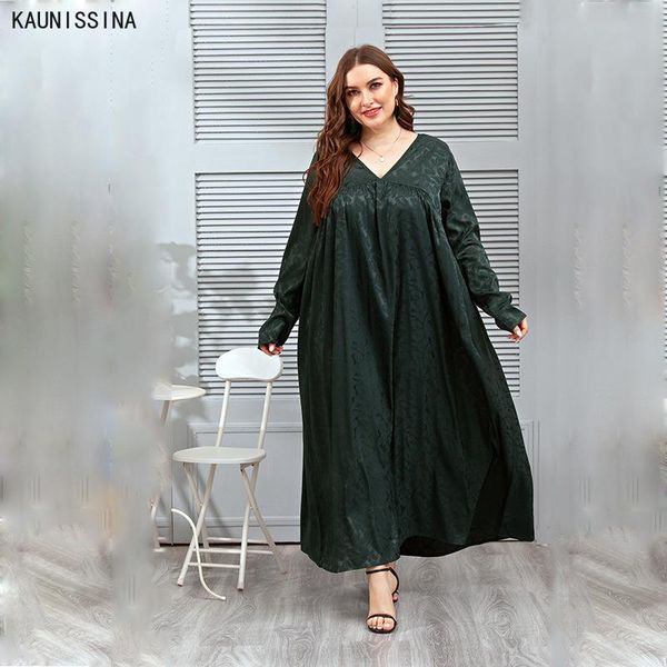 casual dresses plus size dress women's spring autum long sleeve v-neck elegant ankle-length ladies a-line lounge clothes 4xl, Black;gray
casual dresses plus size dress women's spring autum long sleeve v-neck elegant ankle-length ladies a-line lounge clothes 4xl, Black;gray