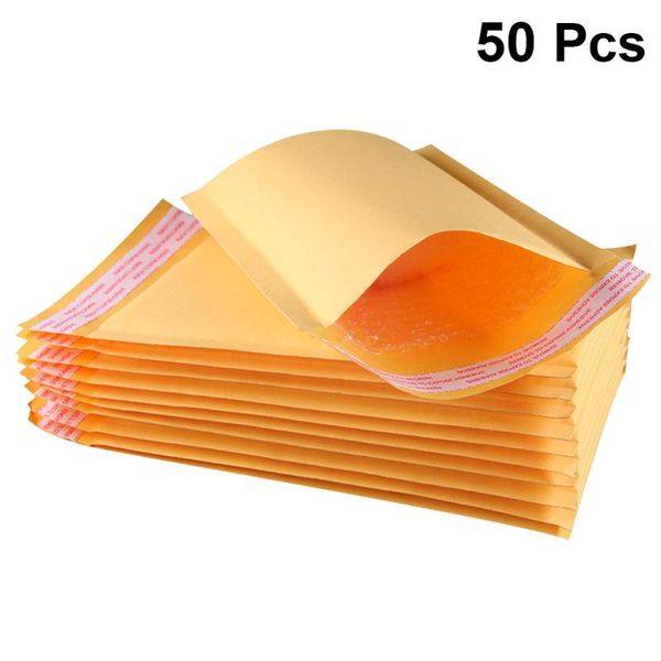 50pcs kraft bubble film bags envelope courier waterproof packaging mailing self-seal (15x21+4cm) gift wrap
50pcs kraft bubble film bags envelope courier waterproof packaging mailing self-seal (15x21+4cm) gift wrap