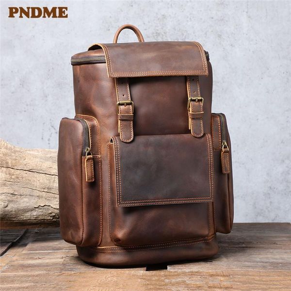 backpack vintage large capacity men natural genuine leather outdoor travel big bagpack bookbag
backpack vintage large capacity men natural genuine leather outdoor travel big bagpack bookbag