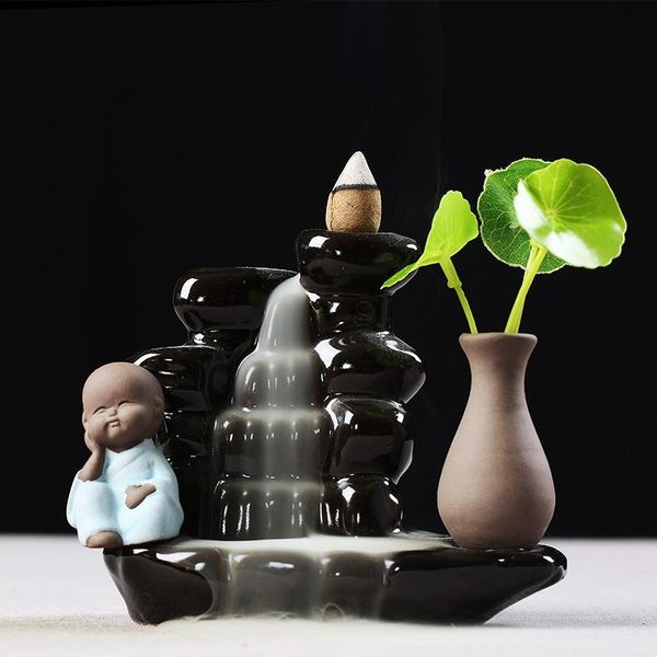 fragrance lamps backflow incense holder creative home decor the little monk small buddha censer smoke waterfall burner use in house
fragrance lamps backflow incense holder creative home decor the little monk small buddha censer smoke waterfall burner use in house