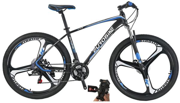 eurobike aluminum frame mountain bike 27.5 inch 3 spoke wheels 21 speed bicycle blackblue
eurobike aluminum frame mountain bike 27.5 inch 3 spoke wheels 21 speed bicycle blackblue