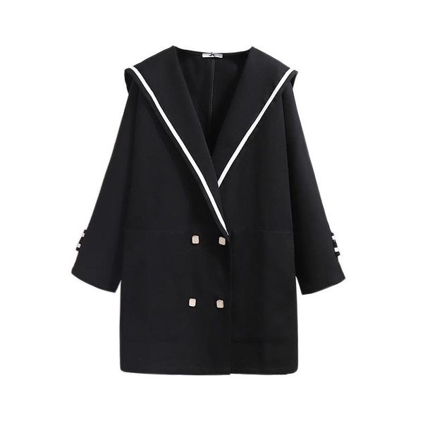 women's jackets elegant coat women punk fall clothes korean japanese long sleeve trench plus size 6xl spring, Black;brown
women's jackets elegant coat women punk fall clothes korean japanese long sleeve trench plus size 6xl spring, Black;brown